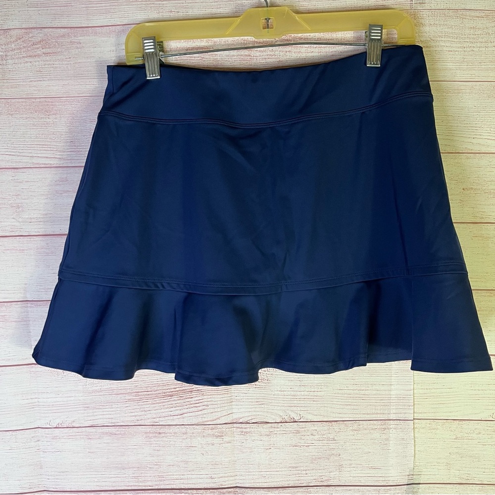 Tommy Bahama Racquet & Paddle Navy Blue Skorts Size Large